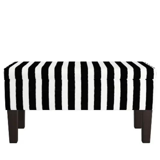 Lizzie Storage Bench in Patterns - Skyline Furniture image {1}