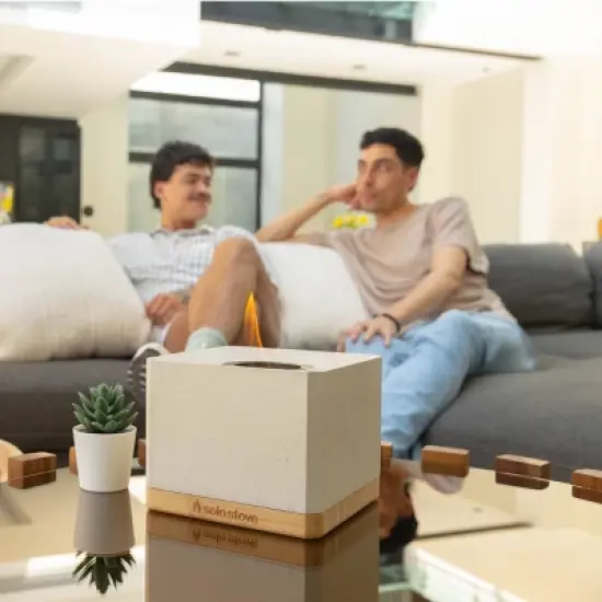 Solo Stove 6" Cube Firebowl Tabletop Fireplace image {3}