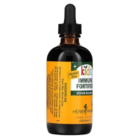 Herb Pharm Kids, Immune Fortifier, Alcohol Free, 4 fl oz (120 ml) image {3}