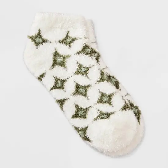 Women's Diamond Cozy Low Cut Socks - Auden&trade; 4-10 image {5}