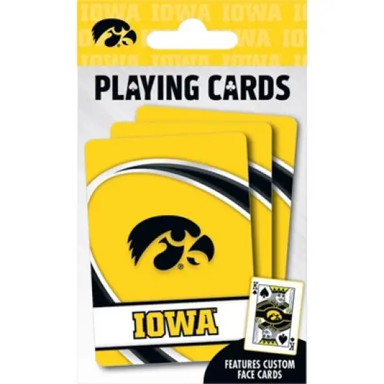MasterPieces Officially Licensed NCAA Iowa Hawkeyes Playing Cards - 54 Card Deck for Adults image {4}