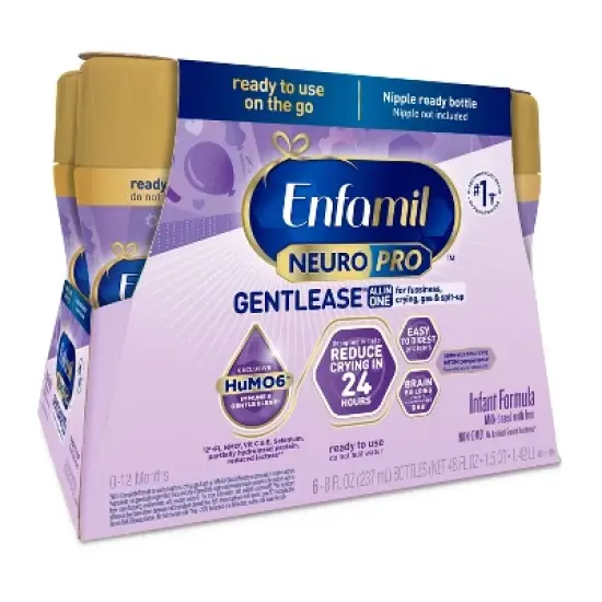 Enfamil Gentlease Ready to Use Bottles - 8 fl oz Each/6ct image {13}