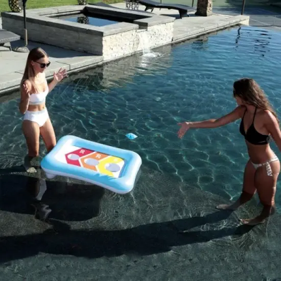 Northlight Inflatable Bean Bag Toss Swimming Pool Game image {2}