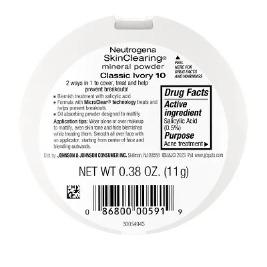 Neutrogena SkinClearing Mineral Powder image {7}