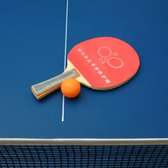 Unique Bargains Adhesive Ping Pong Paddle Protect Film Accessory 10 Pcs image {5}