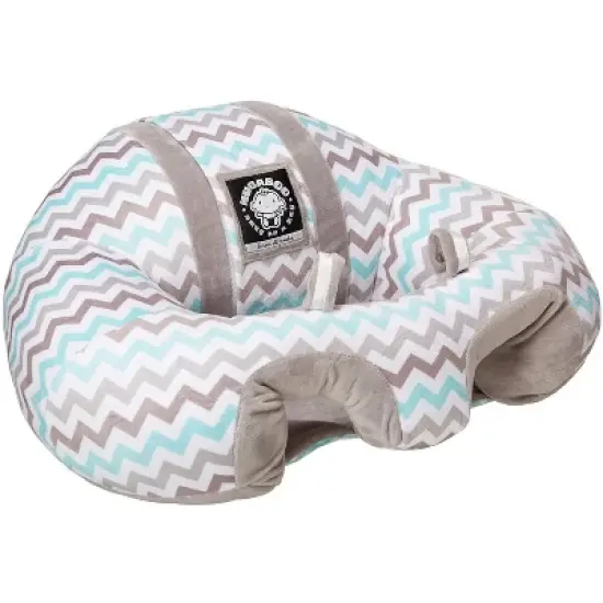 The Original Hugaboo HUG4185 Infant Sitting Chair, Blue Chevron image {3}