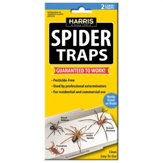 Harris Spider Trap - Case of 15 - 2 pk/case image {1}