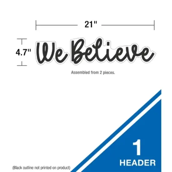 Carson Dellosa Education We Belong Motivational Bulletin Board Set (82 pieces) image {2}