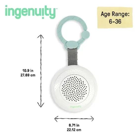 Ingenuity Pock-A-Bye Baby Streaming Music Player & Soother image {4}