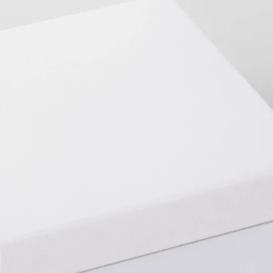 Christmas Wrap Essentials Medium Square Box White Glitter - Wondershop&trade; image {2}