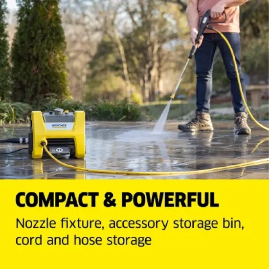 Karcher K1800PS CUBE Electric Pressure Washer, 1800 PSI, 1.2 GPM, CETA Certified image {6}