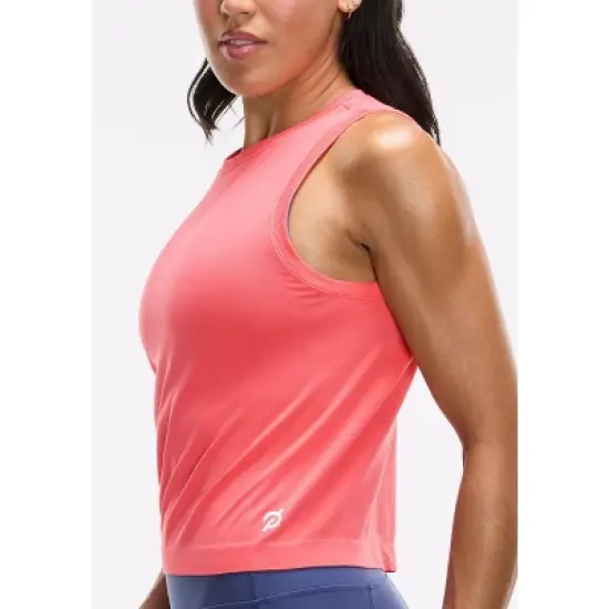 Peloton Women's Seamless Muscle Tank, Coral image {3}