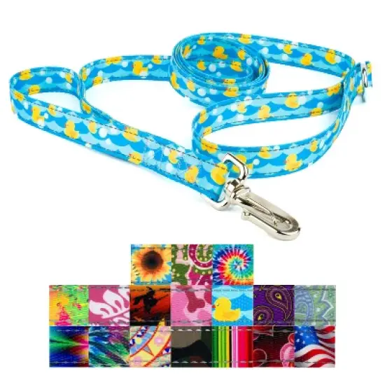 Country Brook Petz Deluxe Reflective Dog Leash 6 foot length image {5}