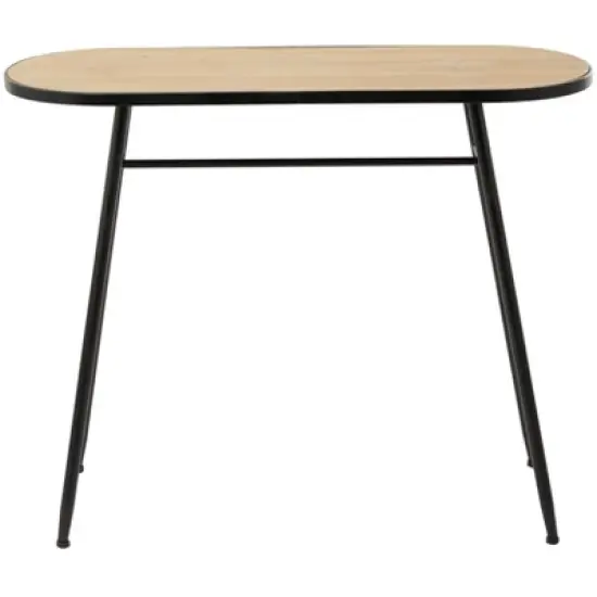 Industrial Metal Console Table Brown - Olivia & May image {1}