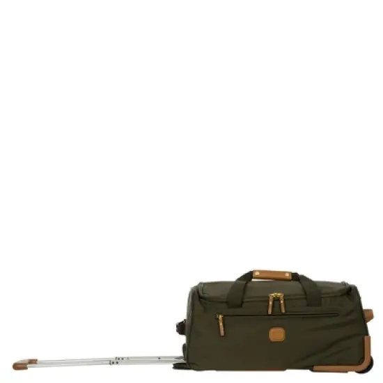 Bric's X-Bag 21" 2-Wheel Wheeled Duffel Bags Olive image {6}