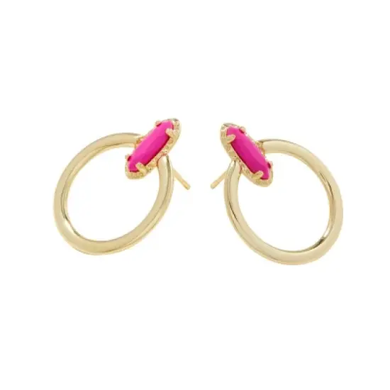 Kendra Scott Emma Open Frame Hoop Earrings image {6}