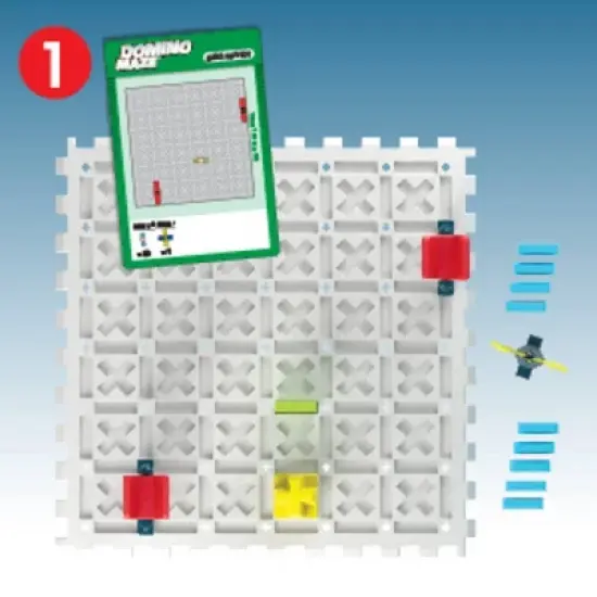 Ravensburger ThinkFun Domino Maze Concentration Logic Board Game: Creative Thinking, 15+ Min Play, Includes Cards & Game Pieces image {2}