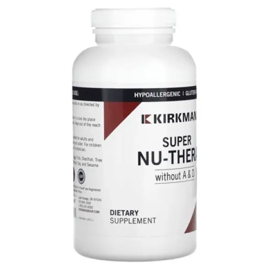Kirkman Labs Super Nu-Thera Without A& D, 360 Capsules image {3}
