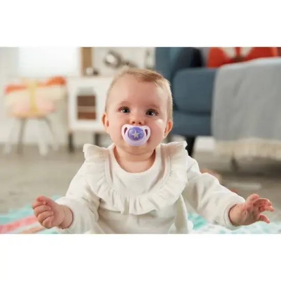NUK Classic Pacifiers Value Pack 0-6 Months - Neutral - 5pk image {3}
