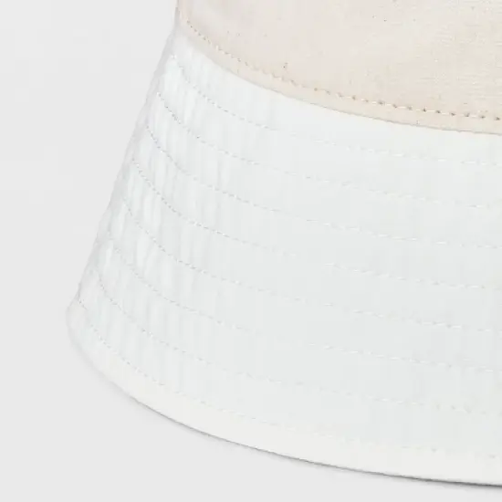 Men's Blocked Bucket Hat - Goodfellow & Co&trade; Beige image {2}