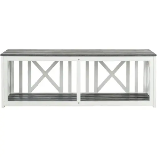 Branco Bench - Outdoor - Safavieh image {5}