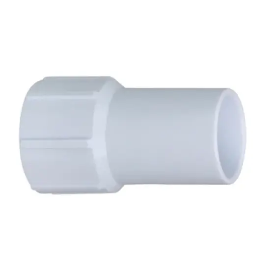 Northlight Cuff for Swimming Pool or Spa Vacuum Hose 4" - White image {1}