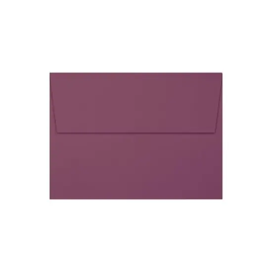LUX A7 Invitation Envelopes 5 1/4 x 7 1/4 50/Box Vintage Plum LUX-4880-104-50 image {3}
