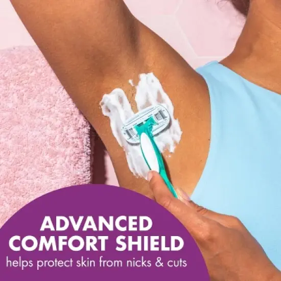 BiC Soleil Sensitive Advanced 5-Blade Women's Disposable Razors image {3}