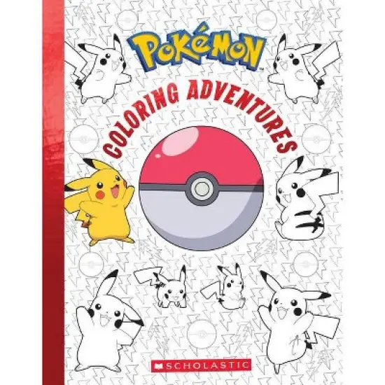 Pok&eacute;mon Coloring Adventures - by Scholastic (Paperback) image {1}