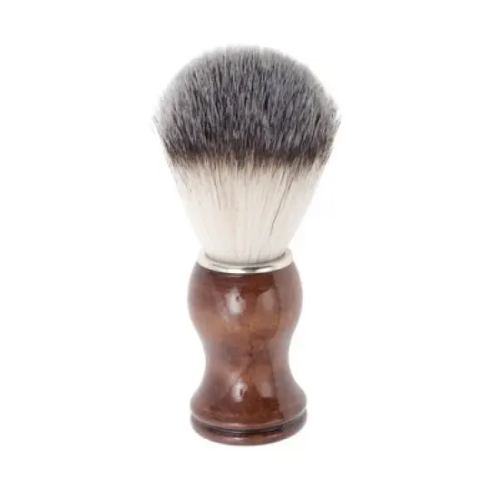 Unique Bargains Durable Shaving Brush 4.25"x1.38" Brown 1 Pc image {5}