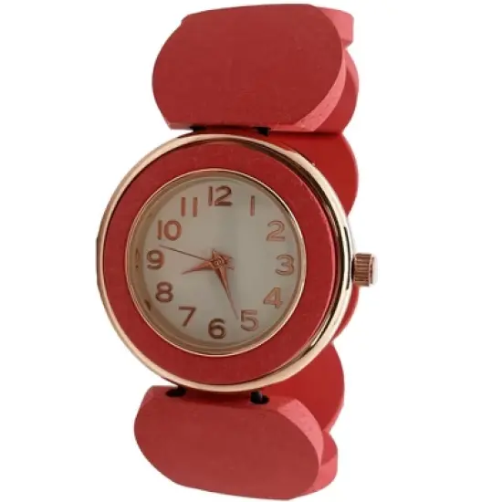 Olivia Pratt Stretch Wooden Watch image {5}