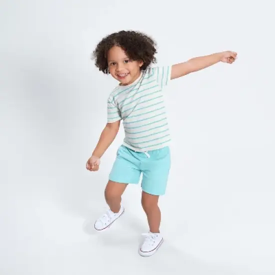 Gerber Baby & Toddler Boys' Short Sleeve Pocket Tees, 3-Pack image {6}