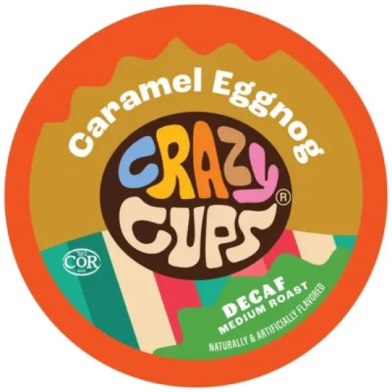 Decaf Caramel Eggnog Flavored Coffee Pods image {3}
