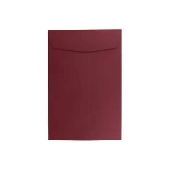 JAM Paper 6 x 9 Open End Catalog Envelopes Dark Red 10/Pack (31287522B) image {2}