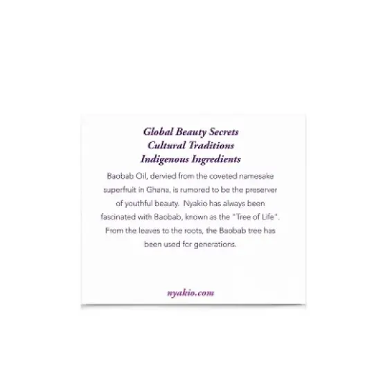 nyakio Baobab Youth-Infused Daily Defense Creme - 1.5 fl oz image {6}