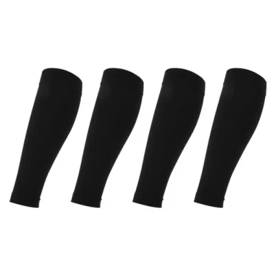 Unique Bargains Compression Sleeve Footless Compression Sleeve for Women Nylon 2 Pair image {7}