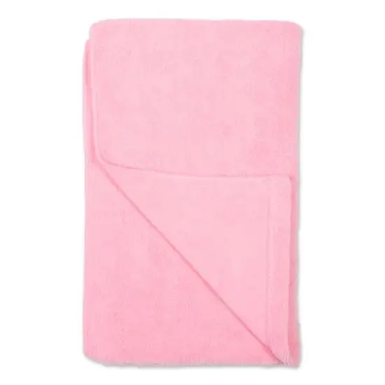 Dii Pink Embroidered Paw Pet Towel image {4}