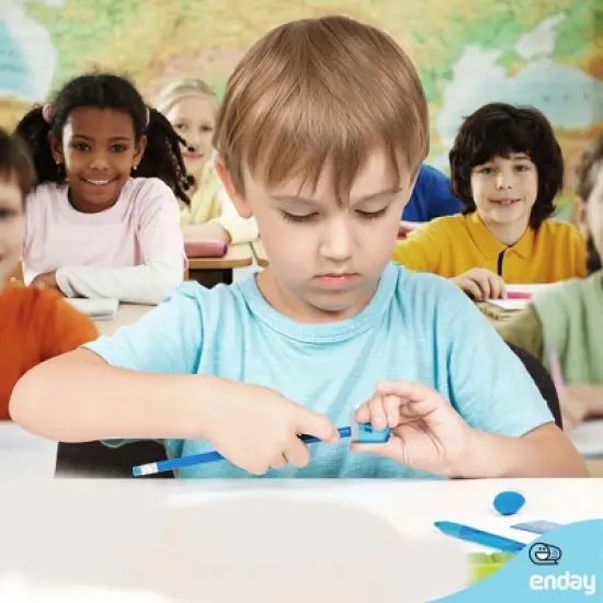 Enday 2-Hole Sharpener W/Recycle Bin image {5}