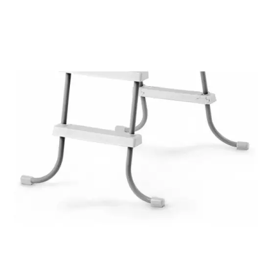 Intex Above Ground Steel Frame Pool Ladder 42-Inch + Protective Pool Ladder Mat image {3}