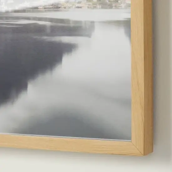 30" x 24" Mirror Lake Framed under Glass - Threshold&trade; designed with Studio McGee image {2}