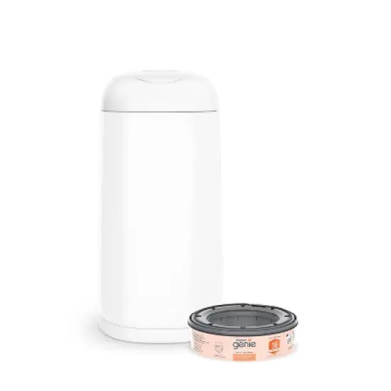 Diaper Genie Expressions Diaper Pail With Starter Refill image {2}