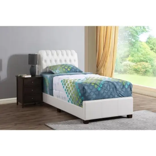 Passion Furniture Marilla Twin Panel Beds image {6}