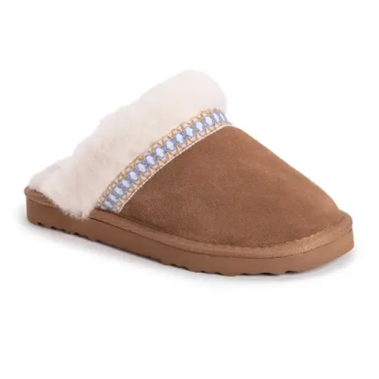 MUK LUKS Women's Dawn Suede Scuff image {6}