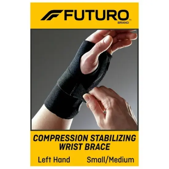 FUTURO Compression Stabilizing Wrist Brace - Left Hand image {2}