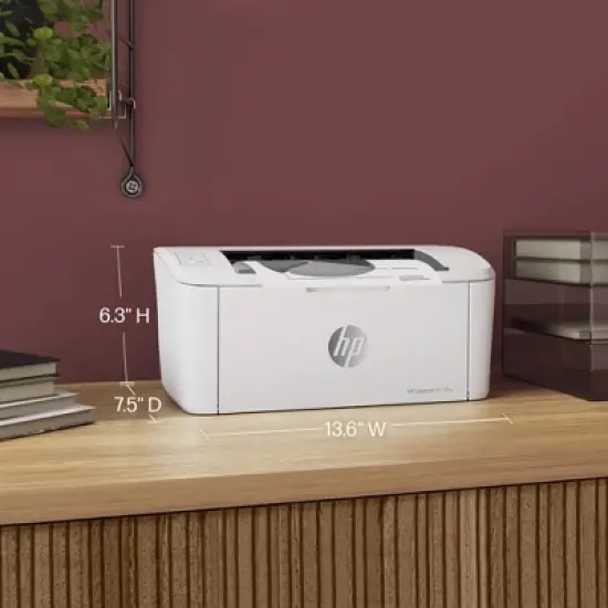 HP LaserJet M110w Wireless Black and White Laser Printer (7MD66F image {2}