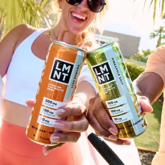 LMNT Zero-Sugar Electrolytes Sparkling Orange Single - 12 oz image {4}