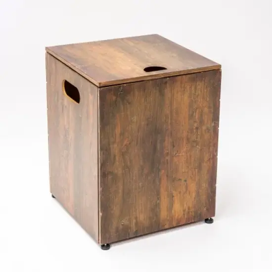Wood-Grain Style Propane Tank Cover, Outdoor Table & Decorative Stand image {10}