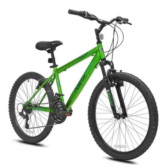 Kent Northstar 24" Kids' Mountain Bike - Green image {1}