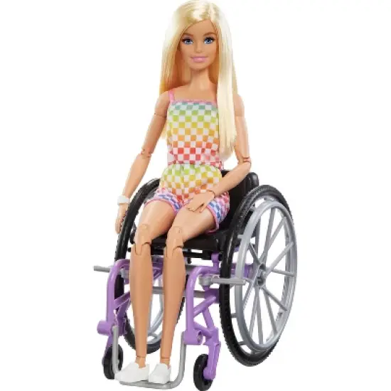 Barbie Fashionistas Doll with Wheelchair and Ramp and Blonde Hair image {3}