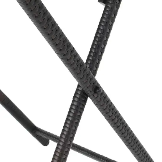 Christopher Knight Home Margarita Outdoor Wicker Folding 5 Piece Bar Set, Multibrown image {9}